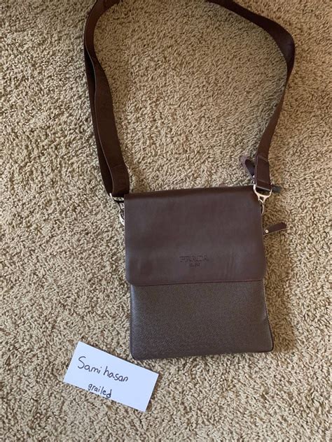 grailed prada shoulder bag